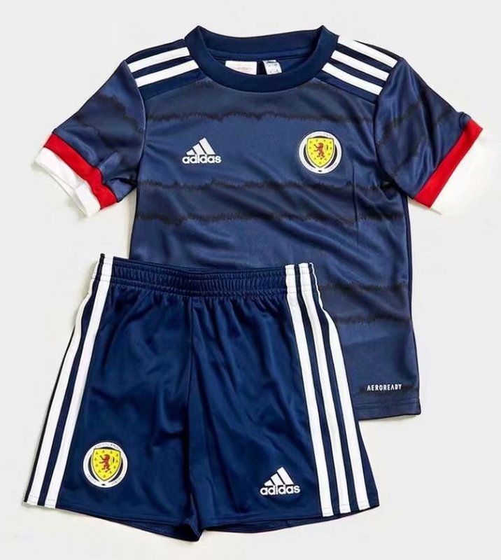Kids-Scotland 2020 European Cup Home Soccer Jersey